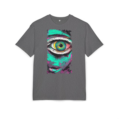 Stylish Eye Graphic Tee, Unisex Oversized T-Shirt, Casual Wear, Street Style, Gift for Art Lovers, Funky Apparel