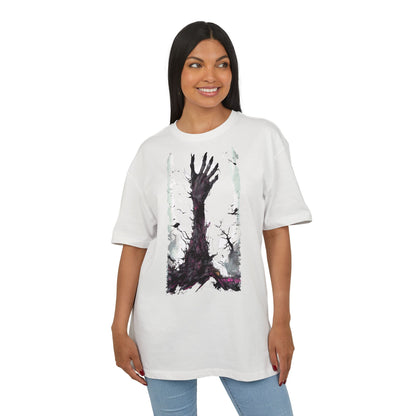 Artistic Oversized Unisex Tee, Graphic Tee, Casual Wear, Streetwear Style, Gift for Art Lovers, Unique T-Shirt Design