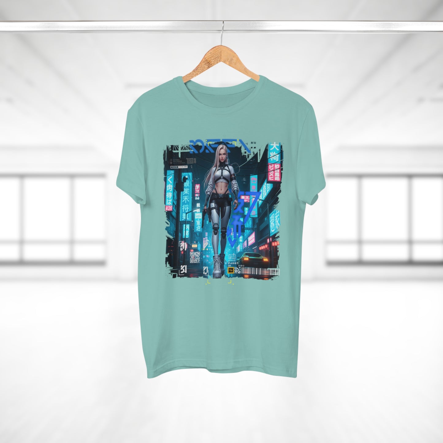 Urban Cyberpunk Unisex T-Shirt, Graphic Tee, Streetwear, Casual Outfit, Festival Wear, Gift for Tech Lovers