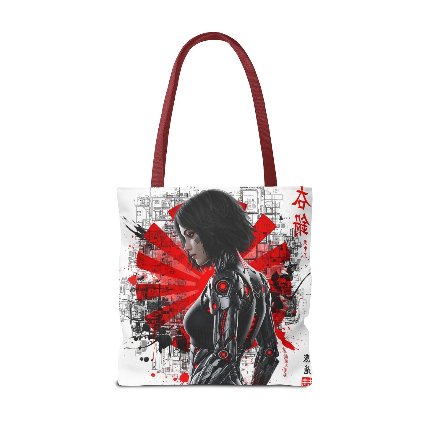 Futuristic Anime Tote Bag - Stylish, Unique, and Perfect for Everyday Use, Gifts for Anime Fans, Shopping, Beach, and Gym