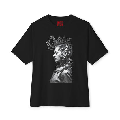 Eco-Friendly Unisex Oversized Tee Featuring Unique Abstract Design, Perfect for Casual Wear, Street Style, and Artistic Expression