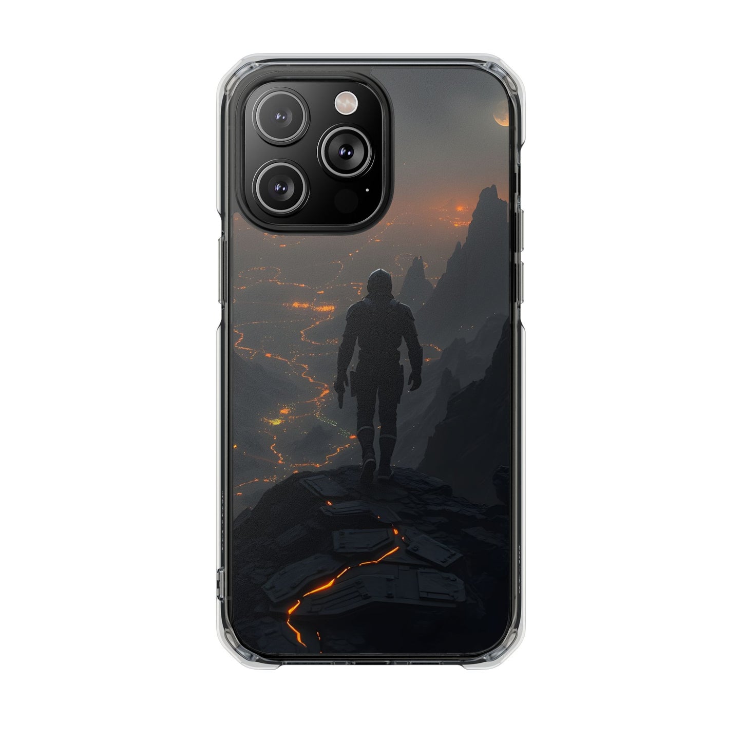 Magnetic Clear Impact Phone Cases, Adventure Phone Cover, Gamer Gift, Customizable Phone Shell, Trendy Tech Accessory