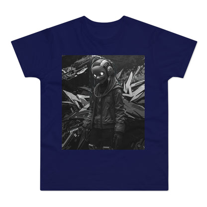 Urban Cyberpunk Unisex T-Shirt - Edgy Graphic Tee with Futuristic Design