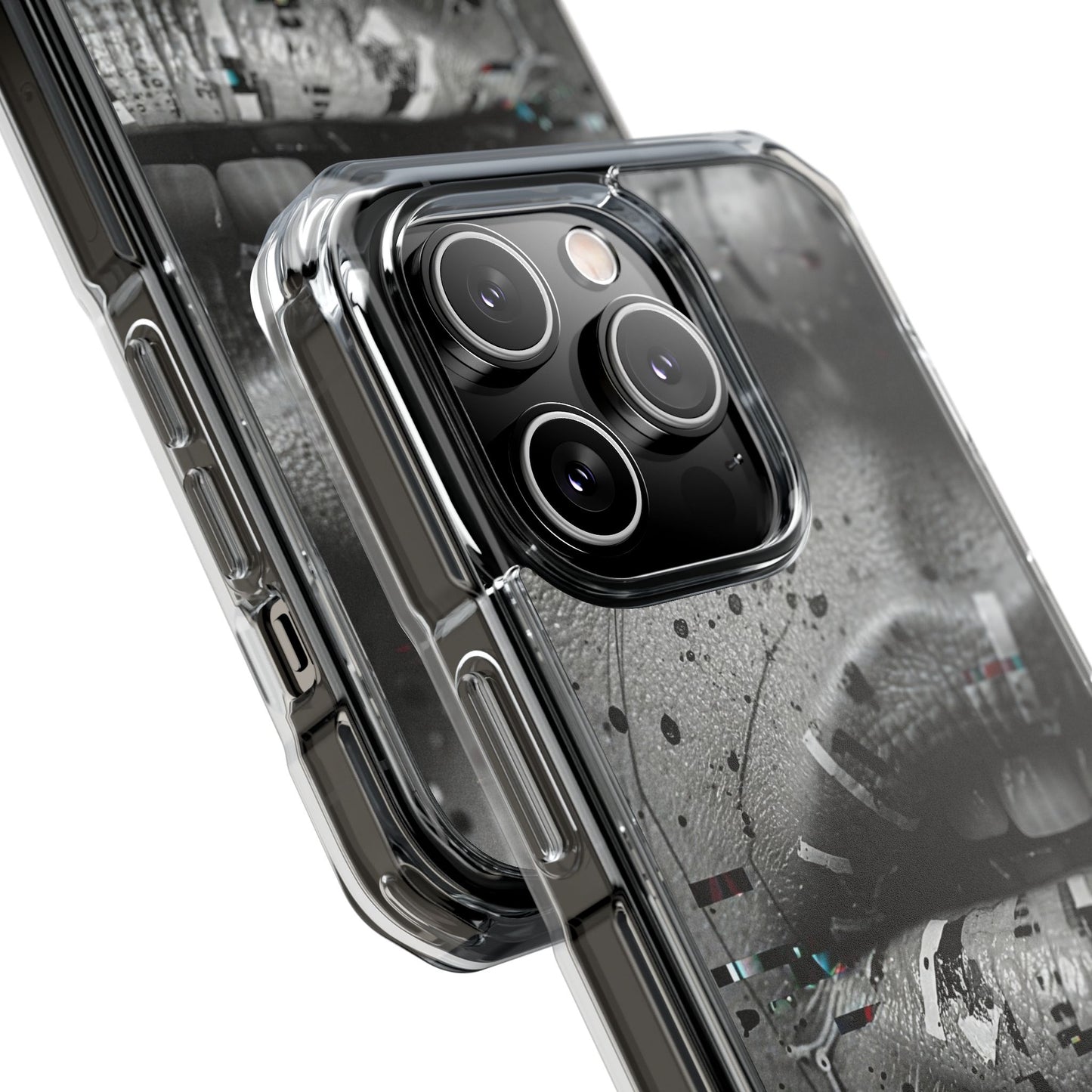 Magnetic Clear Impact Phone Case for Stylish Protection, Urban Aesthetic, Trendy Gift, Phone Accessories, Personalized Present