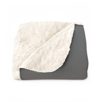 Adventure Skyline Sherpa Fleece Blanket - Cozy Throw for Stargazers & Dreamers