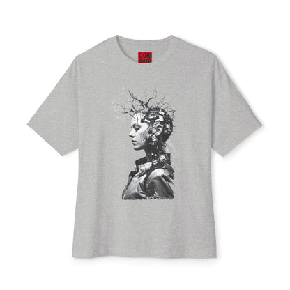 Eco-Friendly Unisex Oversized Tee Featuring Unique Abstract Design, Perfect for Casual Wear, Street Style, and Artistic Expression