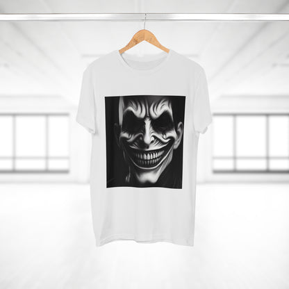 Creepy Clown Unisex T-Shirt - Unisex Graphic Tee for Halloween, Horror Fans, Costume Party, Unique Gift Idea, Spooky Apparel