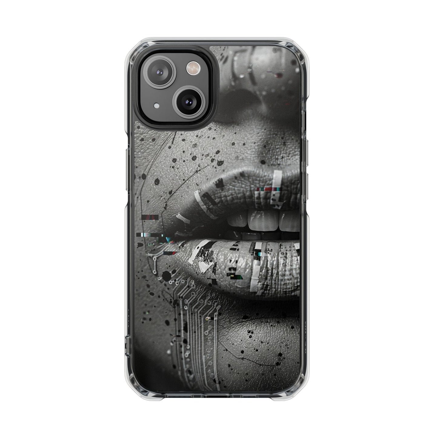 Magnetic Clear Impact Phone Case for Stylish Protection, Urban Aesthetic, Trendy Gift, Phone Accessories, Personalized Present