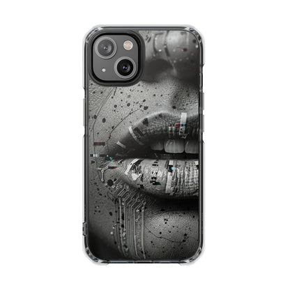 Magnetic Clear Impact Phone Case for Stylish Protection, Urban Aesthetic, Trendy Gift, Phone Accessories, Personalized Present