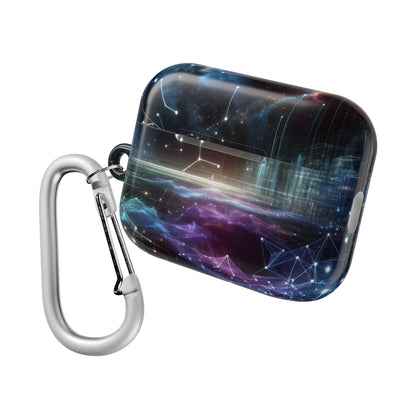 Cosmic Galaxy AirPod Cases, Astronaut Gifts, Space Themed Tech Accessories, Starry Night Earbuds Cover, Unique AirPods Holder