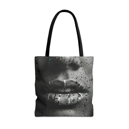 Stylish Graphic Tote Bag - Chic Everyday Carryall, Trendy Laptop Bag, Fashion Statement, Art-Inspired Gift, Eco-Friendly