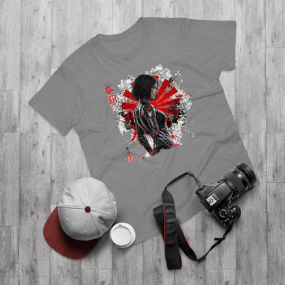Cyber Samurai Graphic T-Shirt, Unisex Graphic Tee, Anime Shirt, Japanese Art T-Shirt, Gift for Nerds, Cosplay Apparel