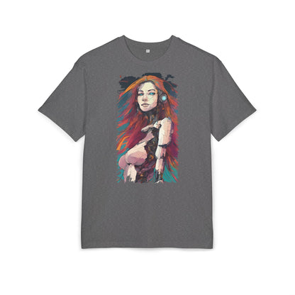 Artistic Oversize Tee - Vibrant Graphic Shirt, Casual Streetwear, Unique Gift for Art Lovers, Everyday Wear, Graphic Tee