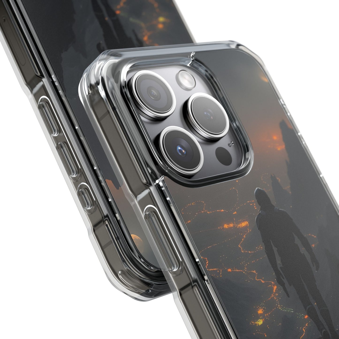Magnetic Clear Impact Phone Cases, Adventure Phone Cover, Gamer Gift, Customizable Phone Shell, Trendy Tech Accessory