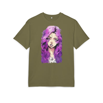 Artistic Oversize Tee - Stylish Women’s Graphic Tee, Casual Streetwear Top, Gift for Her, Unique Art Apparel, Trendy Everyday Wear