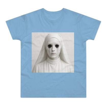 Spooky Art Tee, Unisex Graphic T-shirt, Halloween Costume, Horror Aesthetic Shirt, Creepy Vintage Look Top