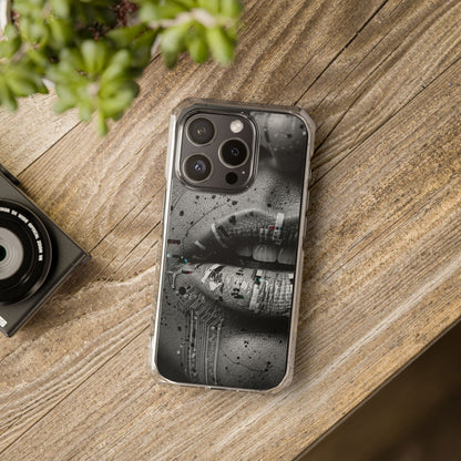 Magnetic Clear Impact Phone Case for Stylish Protection, Urban Aesthetic, Trendy Gift, Phone Accessories, Personalized Present
