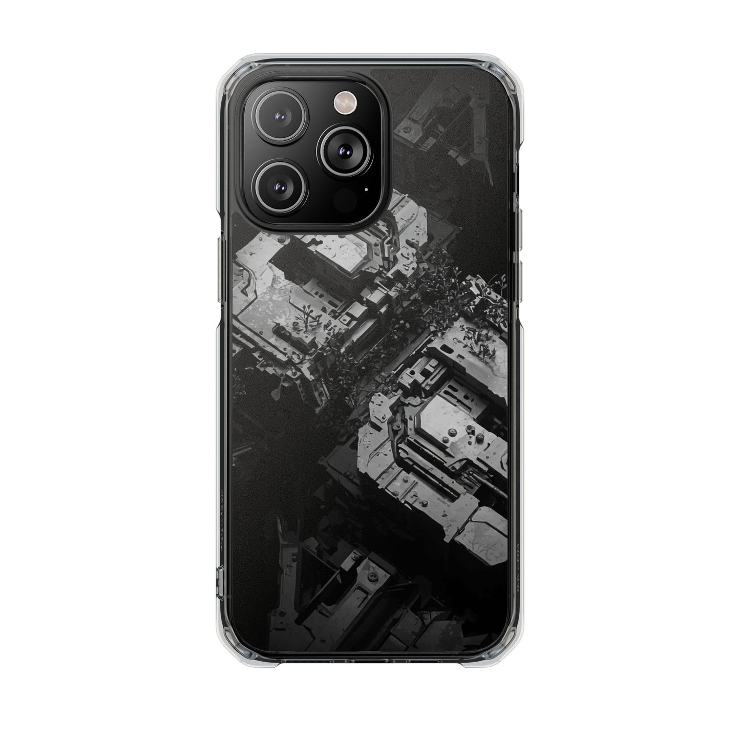 Stylish Magnetic Clear Impact Cases for iPhone, Heavy-Duty Protection, Customized Cases, Tech Lover Gift, Trendy Phone Accessories