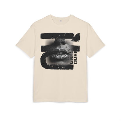 Gamer Unisex Oversized Tee - Game Over Graphic Tee