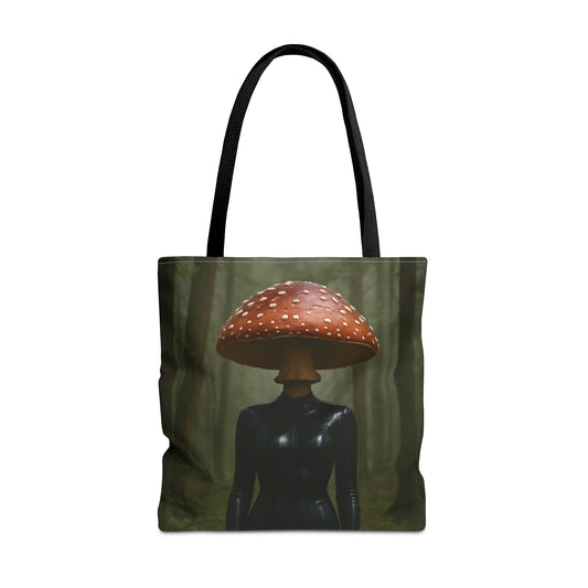 Whimsical Mushroom Tote Bag, Eco-Friendly Carryall, Gift for Nature Lovers, Unique Shopping Bag, Festival Fashion