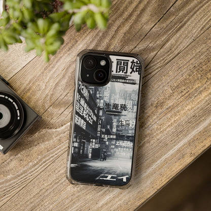 Stylish Magnetic Clear Impact Cases, Phone Protection, Urban Aesthetic, Gift for Tech Lovers, Summer Vibes, Trendy Accessories