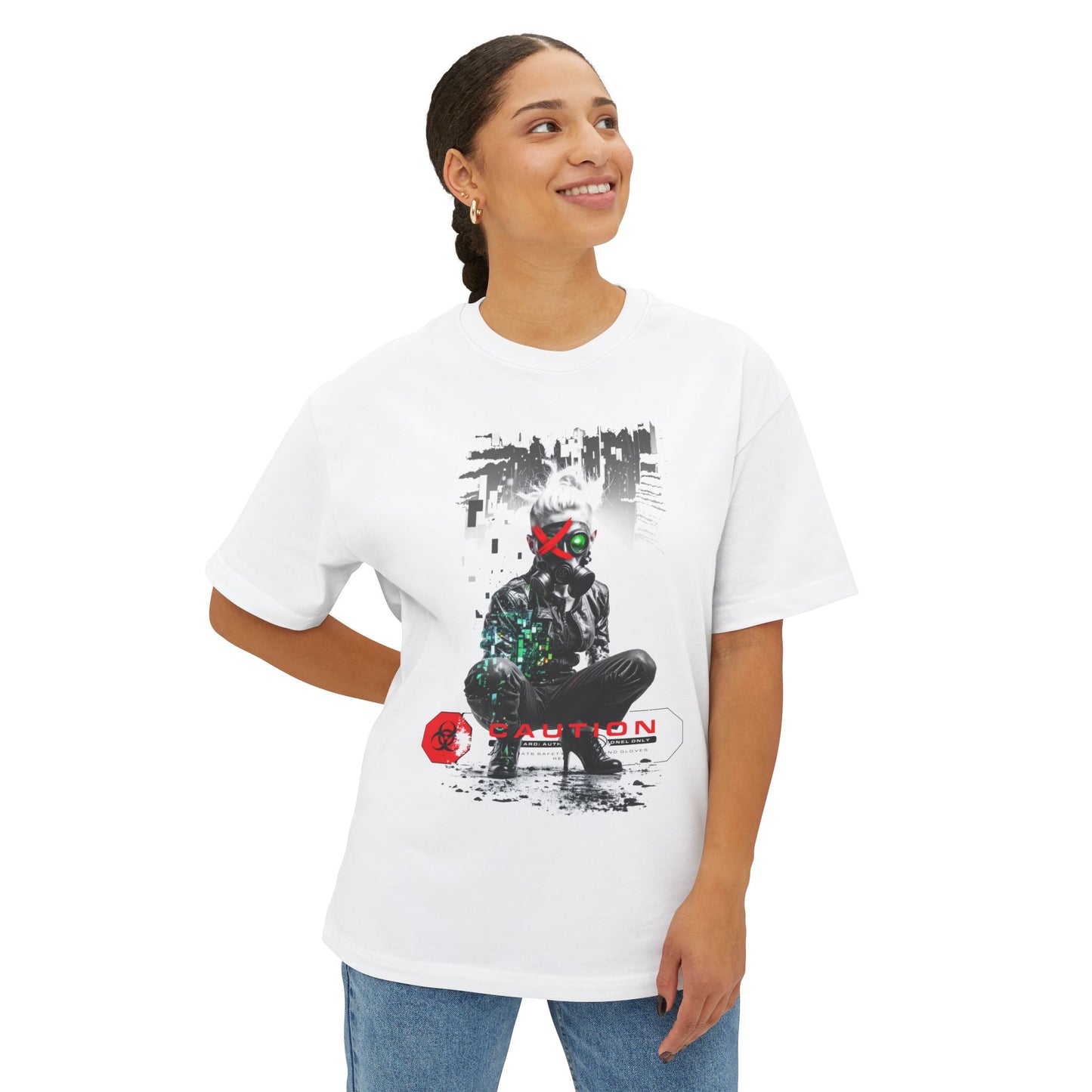 Urban Graphic Tee, Unisex Boxy T-Shirt, Streetwear Outfit, Casual Everyday Wear, Gift for Him or Her, Unique Art Design