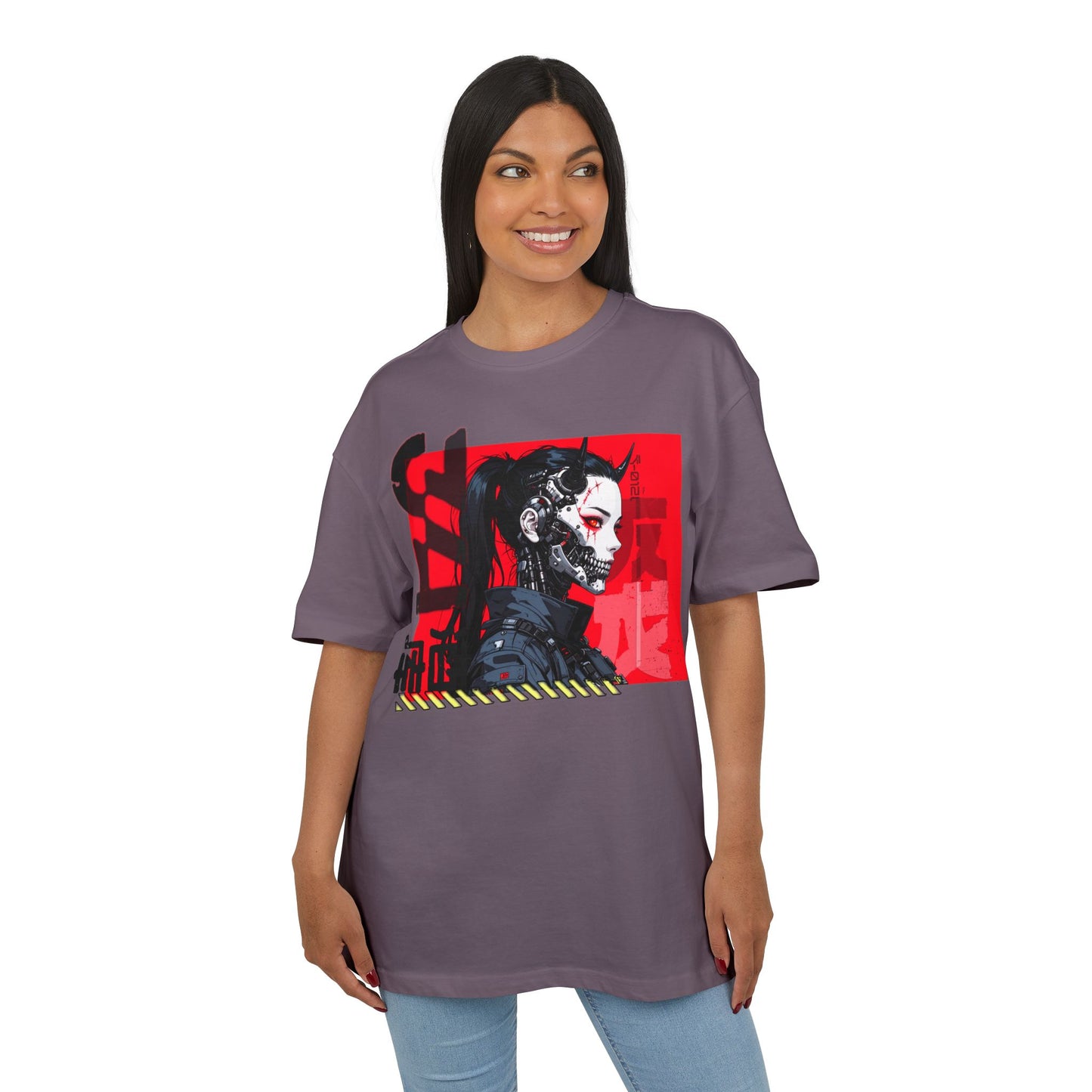 Cyber Edgy Oversize T-Shirt