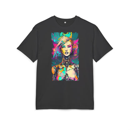 Vibrant Art Oversized Tee, Unisex Colorful T-Shirt, Graphic Arts Apparel, Casual Streetwear Gift, Unique Fashion Statement