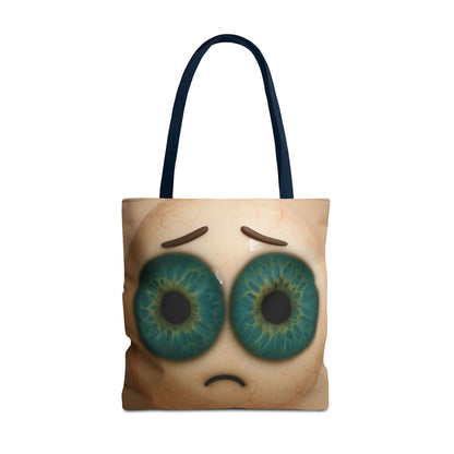 Whimsical Eyes Tote Bag - Quirky Art for Everyday Use, Eco-Friendly Shopping, Gift Idea, Statement Purse, Halloween Accessory
