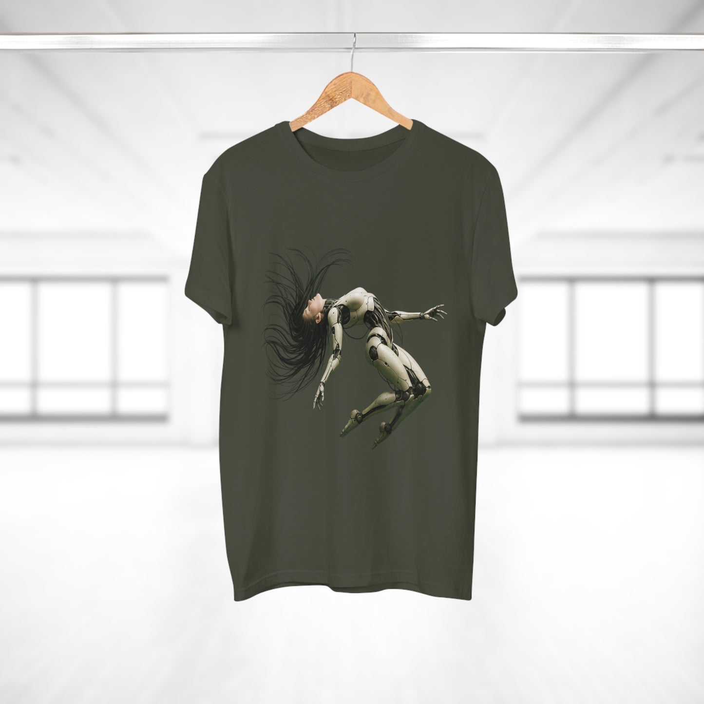 Futuristic Robot Graphic Tee for Men & Women, Tech Lover Gift, Unisex T-Shirt, Casual Wear, Unique Gift, Trendy Fashion