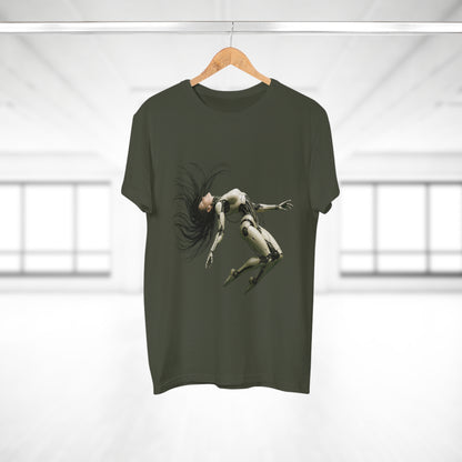 Futuristic Robot Graphic Tee for Men & Women, Tech Lover Gift, Unisex T-Shirt, Casual Wear, Unique Gift, Trendy Fashion