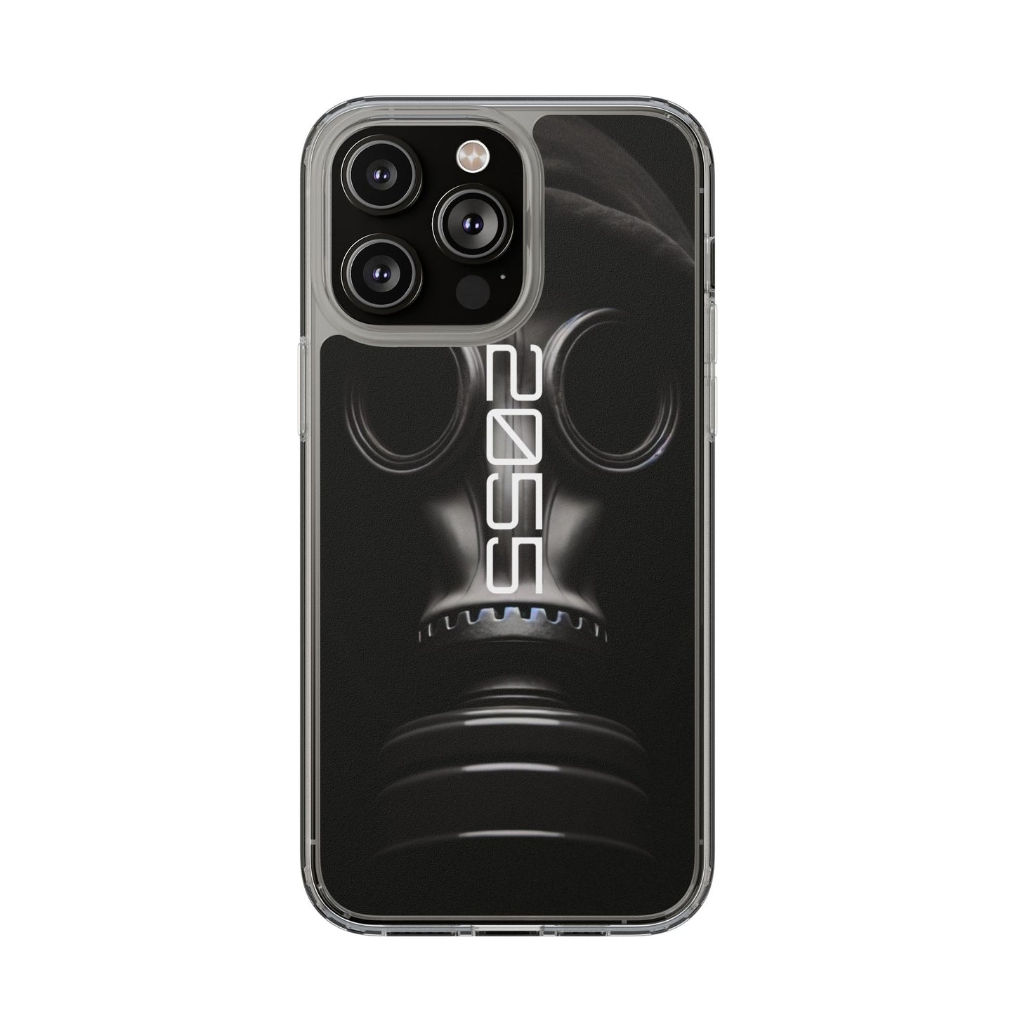 Phone Case Dystopian Gas Mask Design