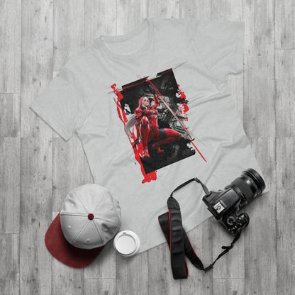 Unisex Graphic T-Shirt with Action Hero Design, Anime Tees, Casual Wear, Gifts for Gamers, Comic Fans, Birthdays