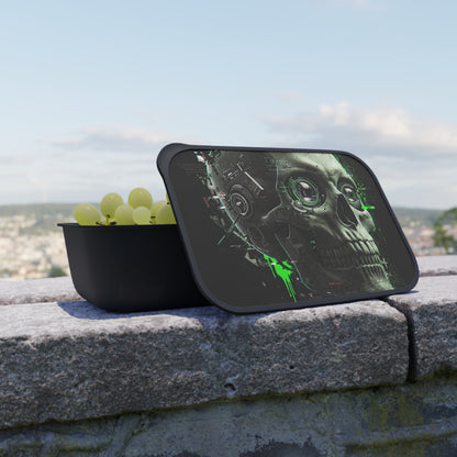 Gothic Skull Bento Box | Cool Lunch Container, Unique Gift for Friends, Meal Prep, Party Favor, Halloween Decor