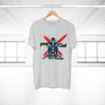 Futuristic Robot Graphic Tee - Unisex Casual T-Shirt, Geek Fashion, Gift for Gamers, Science Fiction Style, Birthday Present