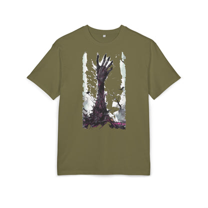 Artistic Oversized Unisex Tee, Graphic Tee, Casual Wear, Streetwear Style, Gift for Art Lovers, Unique T-Shirt Design