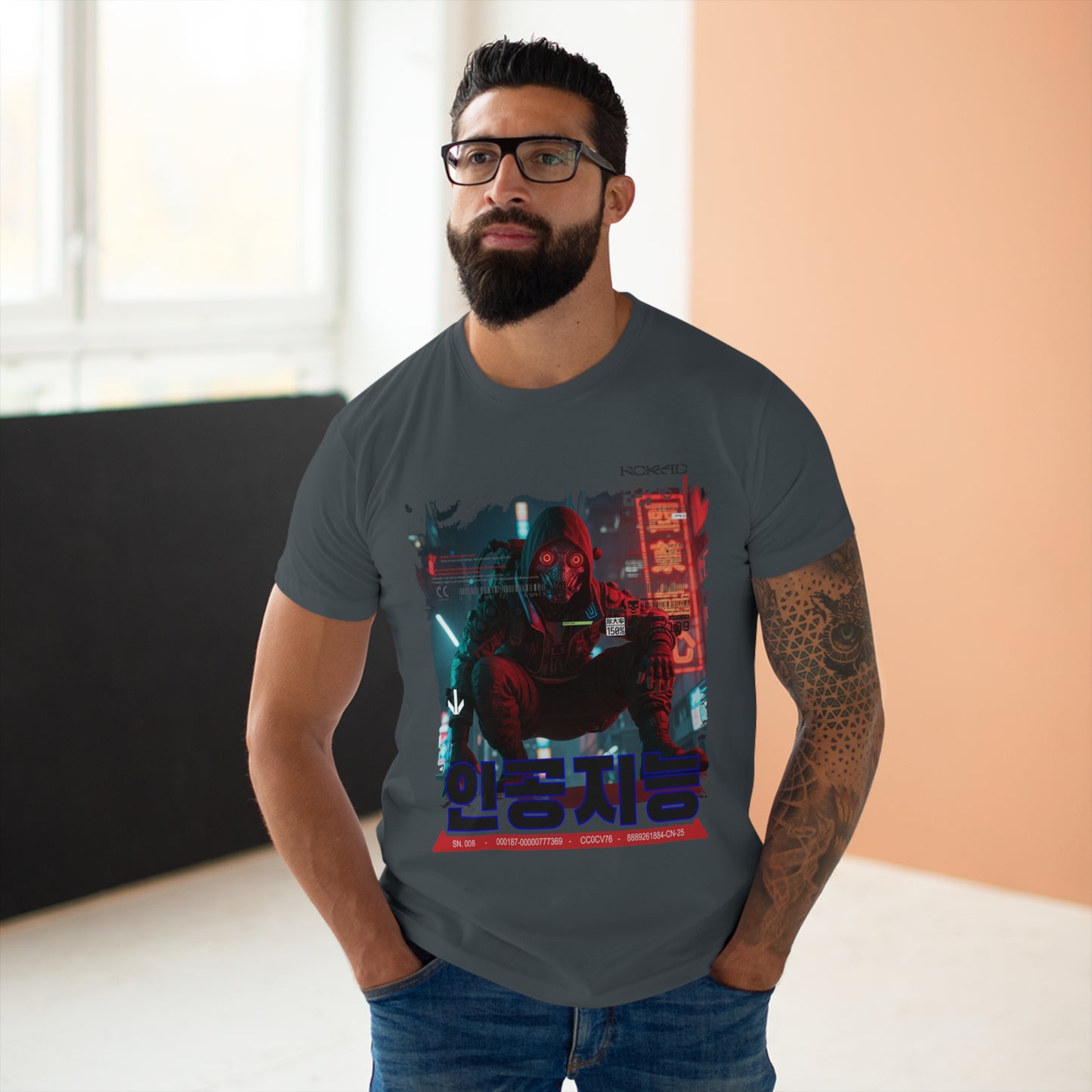 Urban Cyberpunk T-Shirt, Graphic Tee, Streetwear Shirt, Unisex Fashion, Gift for Gamers, Trendy Art Tee, Tokyo Style Apparel