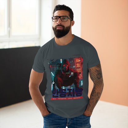 Urban Cyberpunk T-Shirt, Graphic Tee, Streetwear Shirt, Unisex Fashion, Gift for Gamers, Trendy Art Tee, Tokyo Style Apparel