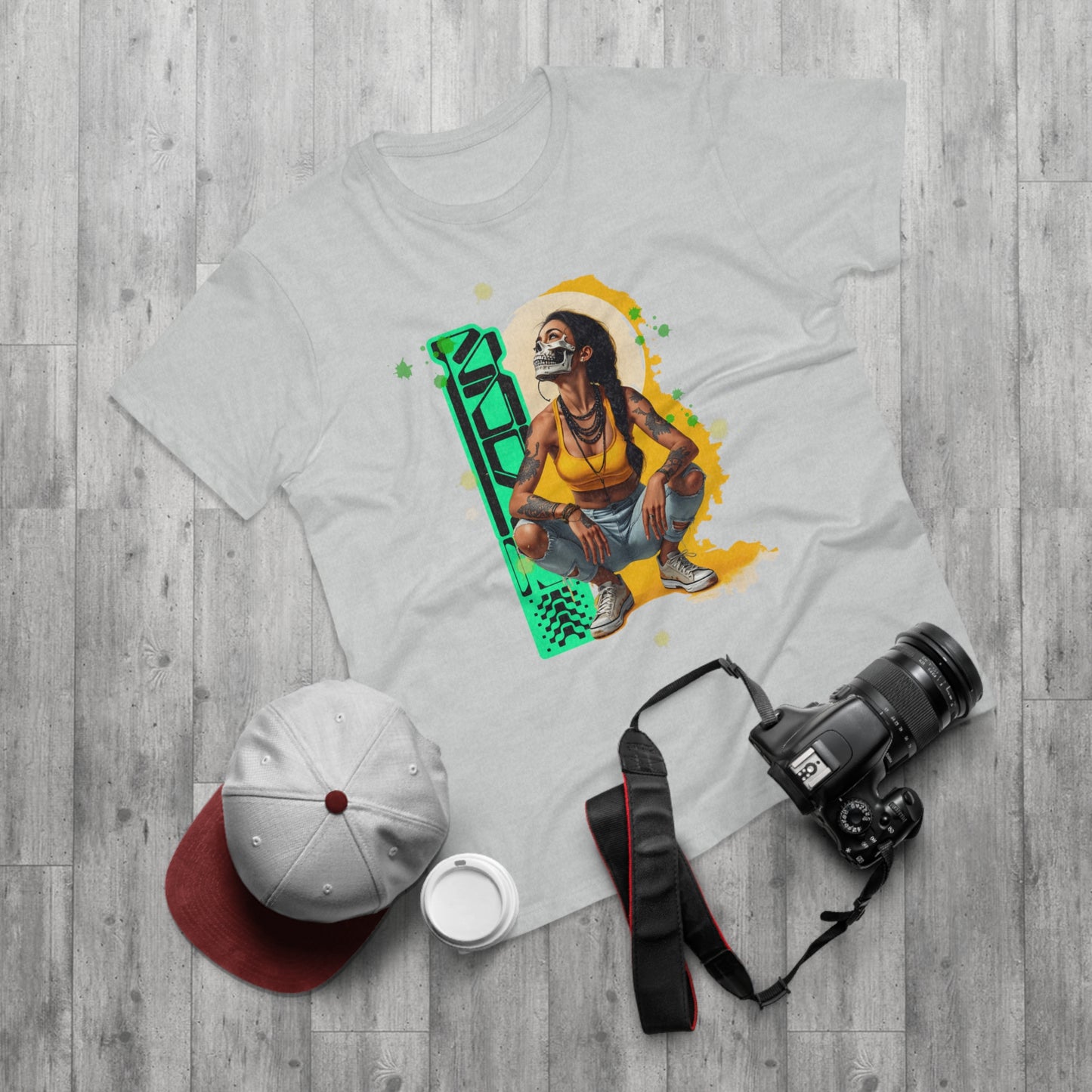 Vibrant Graphic Unisex T-Shirt, Casual Wear, Street Style, Gift for Him, Graphic Tee, Music Festival Shirt
