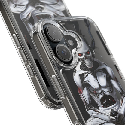 Clear Phone Cases with Cyber Design