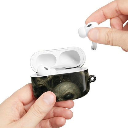 Alien-Themed AirPod Case, Unique Gift for Sci-Fi Lovers, Cool Accessory for Music Enthusiasts, Perfect for Halloween, Collectible