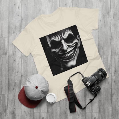 Creepy Clown Unisex T-Shirt - Unisex Graphic Tee for Halloween, Horror Fans, Costume Party, Unique Gift Idea, Spooky Apparel