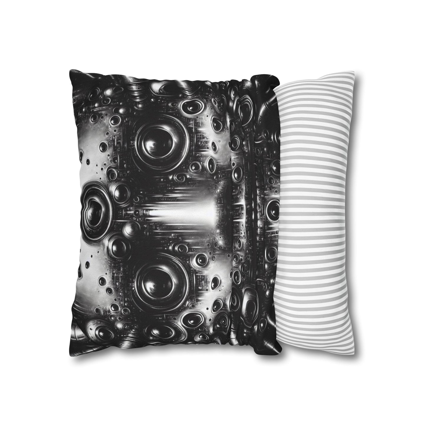 Funky Geometric Pillowcase, Modern Home Decor, Unique Throw Pillow Cover, Artistic Cushion Cover, Gift for Art Lovers