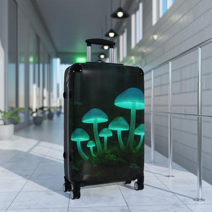 Mushroom Suitcase, Unique Travel Luggage, Stylish Carry-On for Nature Lovers, Perfect for Adventures, Gifts for Travelers