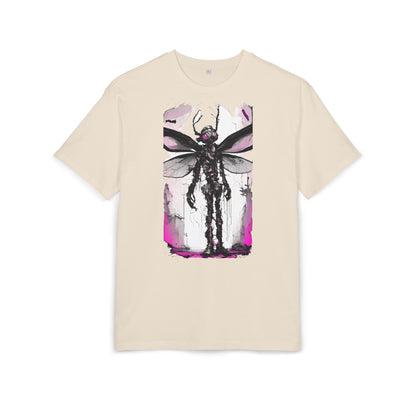Edgy Artistic Oversize Tee, Graphic Tee, Unisex Shirt, Casual Wear, Statement Piece, Gift for Art Lovers