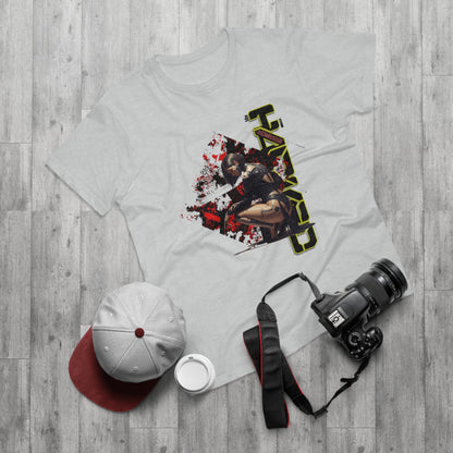 Stylish Unisex T-Shirt with Bold Graphic Design, Cool Casual Wear, Gift for Gamers, Graphic Tee, Everyday Fashion