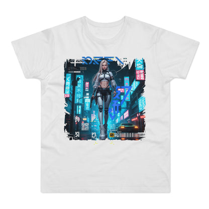 Urban Cyberpunk Unisex T-Shirt, Graphic Tee, Streetwear, Casual Outfit, Festival Wear, Gift for Tech Lovers