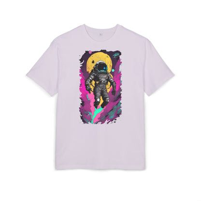Cosmic Astronaut Tee, Unisex Oversize Tee, Space Graphic Shirt, Retro Astronaut T-Shirt, Gift for Space Lovers, Unique Graphic Tee