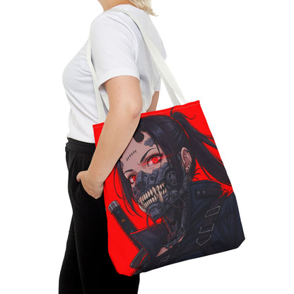 Gothic Anime Tote Bag, Stylish Tote for Anime Lovers, Unique Gift for Cosplay, Travel Bag, Statement Accessory