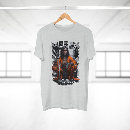 Urban Samurai Unisex T-shirt, Graphic Tee for Anime Fans, Streetwear Fashion, Unique Gift for Birthdays, Casual Wear